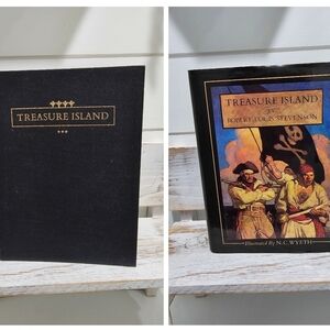 Vintage Treasure Island Book
